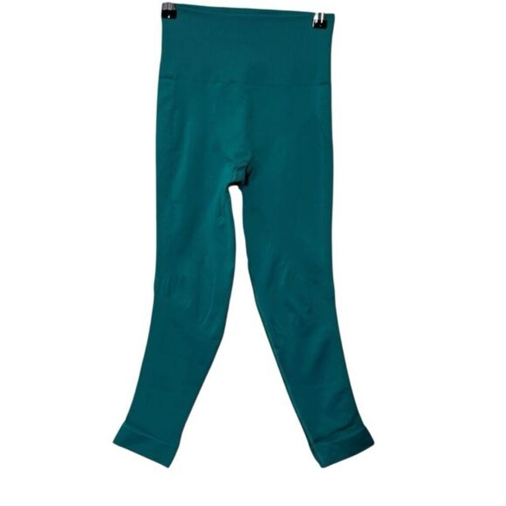 Lululemon Zone In Compression Seamless Leggings Women’s Size 4 Teal Yoga Stretch - Picture 2 of 11